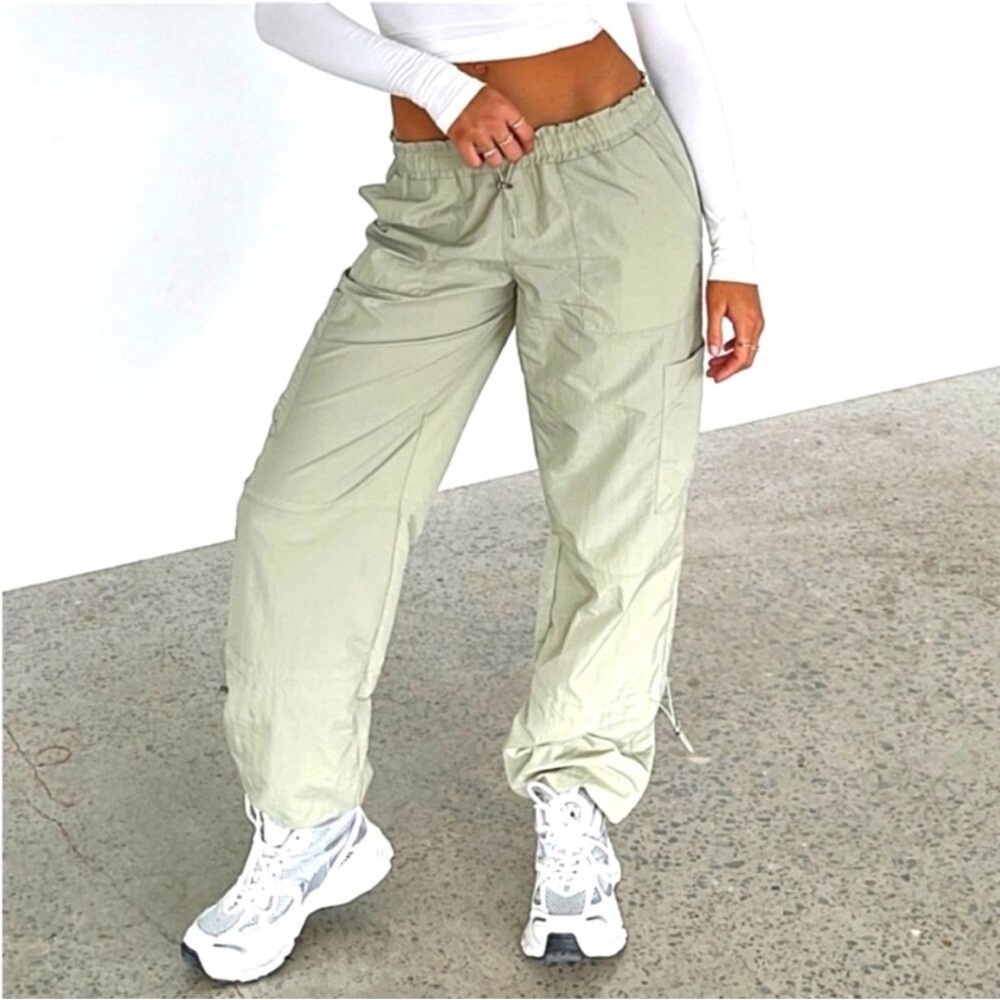 White Fox Parachute pants size M